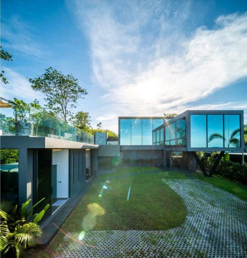 Villa Obsidian, With Staff, Sea View And Walk To Choeng Mon Beach Ngoại thất bức ảnh