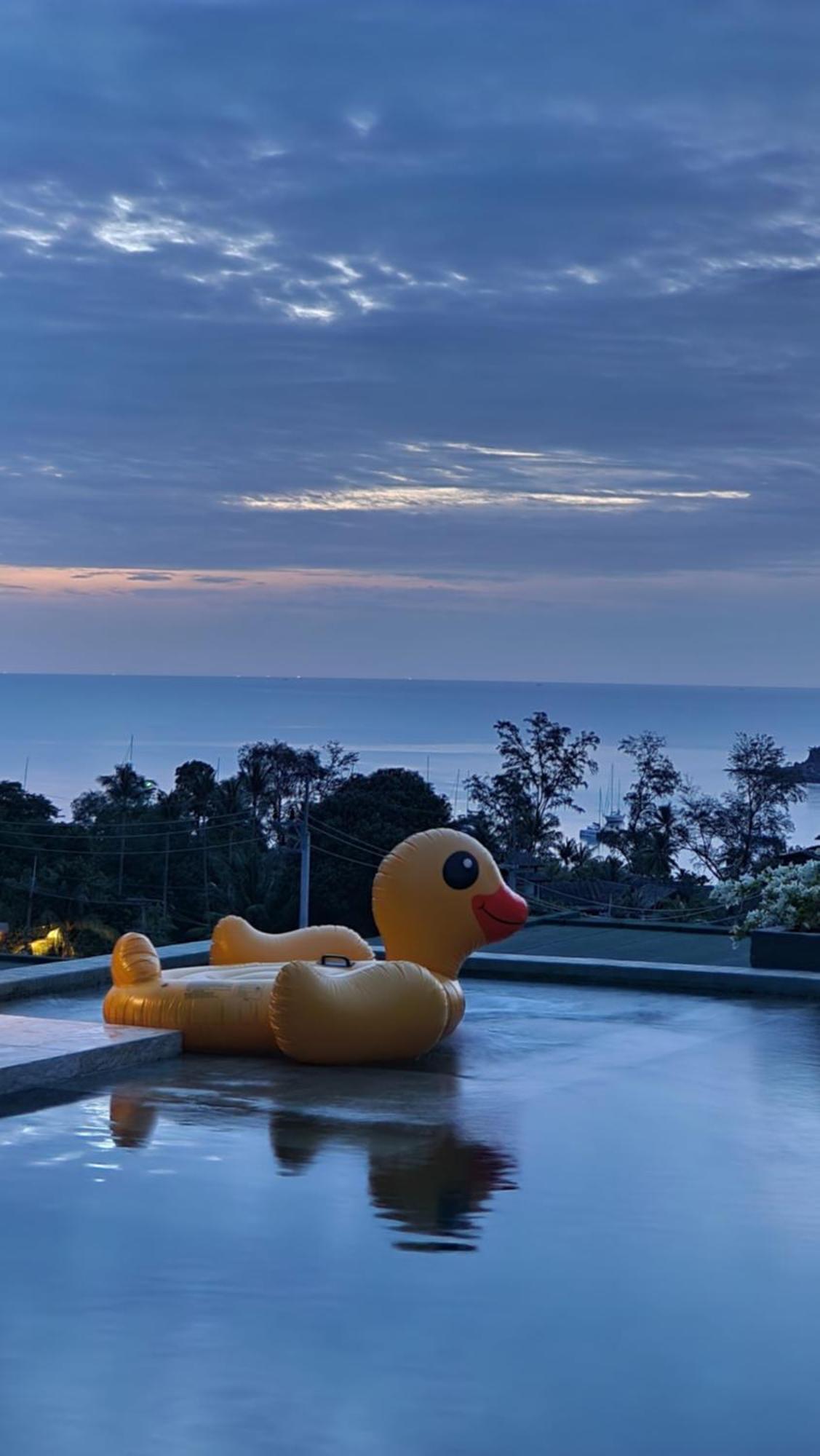 Villa Obsidian, With Staff, Sea View And Walk To Choeng Mon Beach Ngoại thất bức ảnh